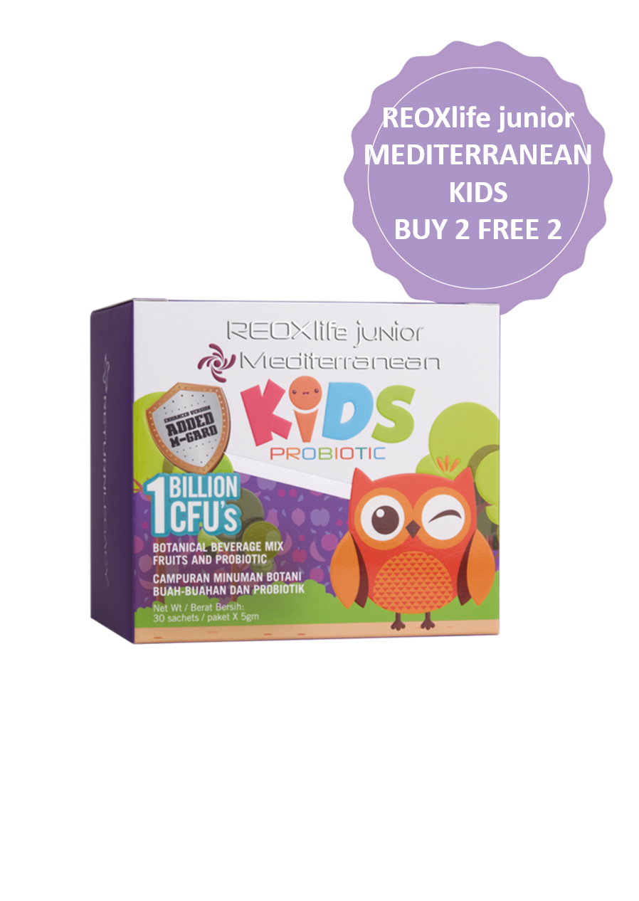 REOXlife junior MEDITERRANEAN KIDS (BUY 2 FREE 2)